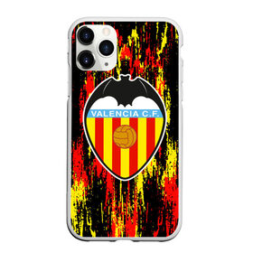 Чехол для iPhone 11 Pro Max матовый с принтом VALENCIA. , Силикон |  | fc | football | football club | sport | valencia cf | валенсия | испанский футбольный клуб | месталья | национальное первенство по футболу | спорт | уефа | униформа | фирменные цвета | фк | футбол | футбольный клуб