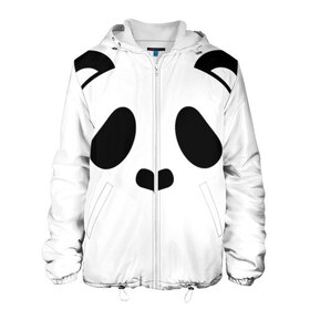 Мужская куртка 3D с принтом Panda , ткань верха — 100% полиэстер, подклад — флис | прямой крой, подол и капюшон оформлены резинкой с фиксаторами, два кармана без застежек по бокам, один большой потайной карман на груди. Карман на груди застегивается на липучку | panda | животные | медведь | мишка | панда