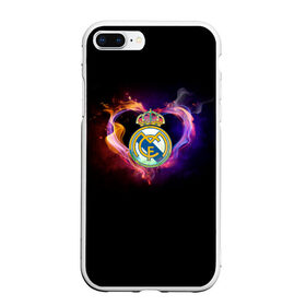 Чехол для iPhone 7Plus/8 Plus матовый с принтом Real Madrid , Силикон | Область печати: задняя сторона чехла, без боковых панелей | Тематика изображения на принте: football club | futbol club | real | real madrid | real madrid club | люблю футбол | реал | реал мадрид | сантьяго бернабеу | сливочные | фанат | фк реал мадрид | форма | форма игроков | футбол | футбольный клуб