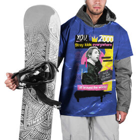 Накидка на куртку 3D с принтом stray kids , 100% полиэстер |  | Тематика изображения на принте: k pop | skz | stray kids | бан чан | ли ноу | скз | стрей кидс | сынмин | уджин | феликс | хан | хёджин | чанбин