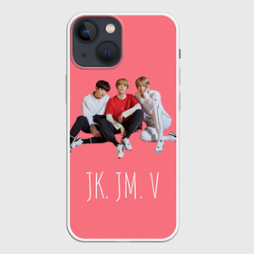 Чехол для iPhone 13 mini с принтом BTS TRIO ,  |  | bts | jimin | jungkook | taehyung | v