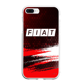 Чехол для iPhone 7Plus/8 Plus матовый с принтом FIAT Фиат , Силикон | Область печати: задняя сторона чехла, без боковых панелей | auto | fiat | logo | moto | symbol | авто | автомобиль | гонки | знак | лого | логотип | логотипы | марка | машина | мото | символ | символы | фиат