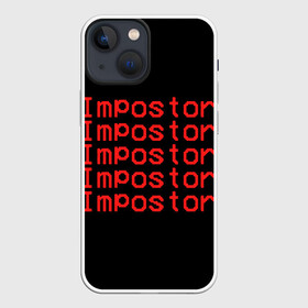 Чехол для iPhone 13 mini с принтом Among Us ,  |  | among | among us | crewmate | game | impistor | space | us | vote | выживший | игра | космос | невиновный | предатель | самозванец