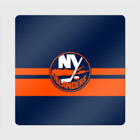 Магнит виниловый Квадрат с принтом NY ISLANDERS NHL , полимерный материал с магнитным слоем | размер 9*9 см, закругленные углы | hockey | islanders | logo | new york | ny | sport | usa | исландерс | логотип | нхл | нью йорк | спорт | хоккей