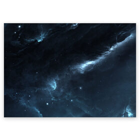 Поздравительная открытка с принтом Млечный путь , 100% бумага | плотность бумаги 280 г/м2, матовая, на обратной стороне линовка и место для марки
 | Тематика изображения на принте: вселенная | галактика | звезды | космос | млечный путь
