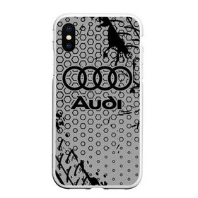 Чехол для iPhone XS Max матовый с принтом AUDI АУДИ , Силикон | Область печати: задняя сторона чехла, без боковых панелей | audi | auto | felb | logo | moto | quattro | sport | symbol | авто | автомобильные | ауди | кватро | кольца | лого | логотип | логотипы | марка | мото | символ | спорт | фгвш | шильдик