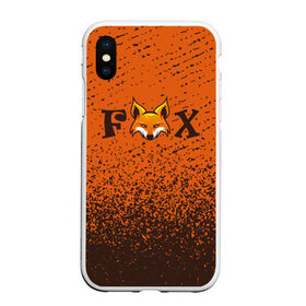 Чехол для iPhone XS Max матовый с принтом FOX , Силикон | Область печати: задняя сторона чехла, без боковых панелей | Тематика изображения на принте: animals | fox | foxes | foxy | ginger | животные | лис | лиса | лисенок | лисий | лисица | лисицы | лисичка | лисички | лисы | лисята | оранжевый