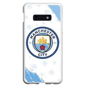 Чехол для Samsung S10E с принтом MANCHESTER CITY Манчестер Сити , Силикон | Область печати: задняя сторона чехла, без боковых панелей | 