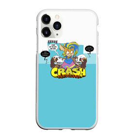 Чехол для iPhone 11 Pro Max матовый с принтом Crash Bandicoot 4: Its About , Силикон |  | Тематика изображения на принте: 