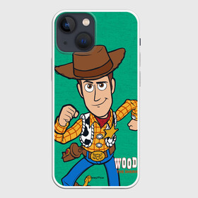 Чехол для iPhone 13 mini с принтом Woody The Sheriff ,  |  | disney | pixar | toy story | vdkimel | woody | вуди | дисней | история игрушек | пиксар
