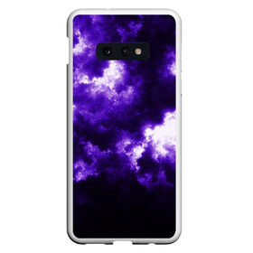 Чехол для Samsung S10E с принтом Purple Clouds , Силикон | Область печати: задняя сторона чехла, без боковых панелей | Тематика изображения на принте: abstraction | clouds | glow | light | purple | purple clouds | texture | абстракция | облака | свет | свечение | текстура | фиолетовые тучи | фиолетовый