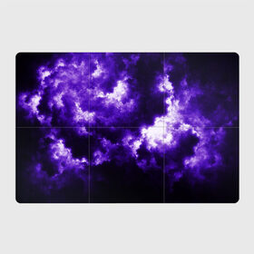 Магнитный плакат 3Х2 с принтом Purple Clouds , Полимерный материал с магнитным слоем | 6 деталей размером 9*9 см | Тематика изображения на принте: abstraction | clouds | glow | light | purple | purple clouds | texture | абстракция | облака | свет | свечение | текстура | фиолетовые тучи | фиолетовый