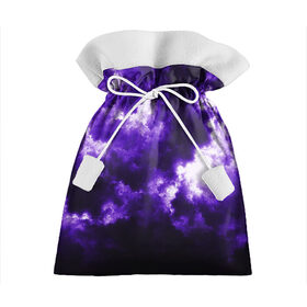Подарочный 3D мешок с принтом Purple Clouds , 100% полиэстер | Размер: 29*39 см | Тематика изображения на принте: abstraction | clouds | glow | light | purple | purple clouds | texture | абстракция | облака | свет | свечение | текстура | фиолетовые тучи | фиолетовый