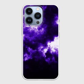 Чехол для iPhone 13 Pro с принтом Purple Clouds ,  |  | Тематика изображения на принте: abstraction | clouds | glow | light | purple | purple clouds | texture | абстракция | облака | свет | свечение | текстура | фиолетовые тучи | фиолетовый