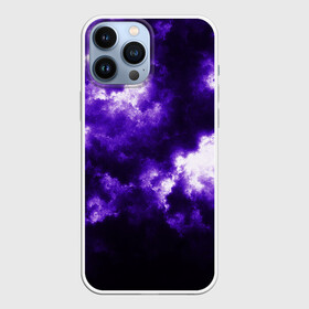 Чехол для iPhone 13 Pro Max с принтом Purple Clouds ,  |  | Тематика изображения на принте: abstraction | clouds | glow | light | purple | purple clouds | texture | абстракция | облака | свет | свечение | текстура | фиолетовые тучи | фиолетовый