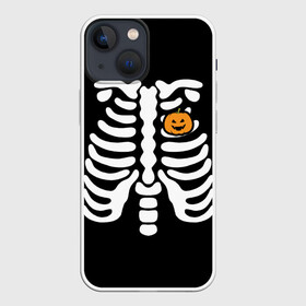 Чехол для iPhone 13 mini с принтом Halloween ,  |  | bones | cat | ghost | halloween | monster | zombie | зомби | кладбище | кости | кот | кошка | летучая | монстр | монстры | мышь | приведение | приведения | призрак | призраки | скелет | тыква | хэллоуин
