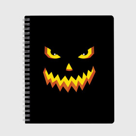 Тетрадь с принтом Halloween , 100% бумага | 48 листов, плотность листов — 60 г/м2, плотность картонной обложки — 250 г/м2. Листы скреплены сбоку удобной пружинной спиралью. Уголки страниц и обложки скругленные. Цвет линий — светло-серый
 | cat | ghost | halloween | monster | skull | zombie | зомби | кладбище | кот | кошка | летучая | монстр | монстры | мышь | приведение | приведения | призрак | призраки | тыква | хэллоуин | череп