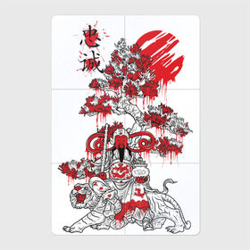 Магнитный плакат 2Х3 с принтом Япония , Полимерный материал с магнитным слоем | 6 деталей размером 9*9 см | japan | tiger | азия | буддизм | дерево | иероглиф | иероглифы | император | кимоно | краска | рисунок | сакура | самурай | солнце | терракота | тигр | хищник | япония | японский воин