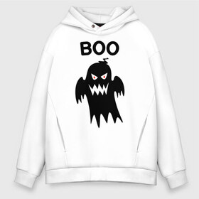 Мужское худи Oversize хлопок с принтом BOO , френч-терри — 70% хлопок, 30% полиэстер. Мягкий теплый начес внутри —100% хлопок | боковые карманы, эластичные манжеты и нижняя кромка, капюшон на магнитной кнопке | 31 октября | halloween | halowen | ведьма | день всех святых | джек | костюм | кровь | лого | монстр | надпись | праздник | приведение | призрак | светильник | символ | страшная | тыква | ужасы | хеллоуин | хеллуин