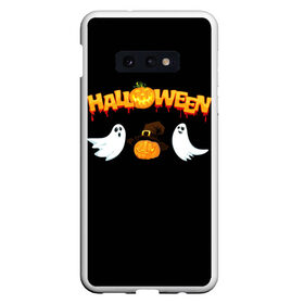 Чехол для Samsung S10E с принтом Halloween , Силикон | Область печати: задняя сторона чехла, без боковых панелей | halloween | jack | lantern | pumpkin | светильник джека | хэллоуин