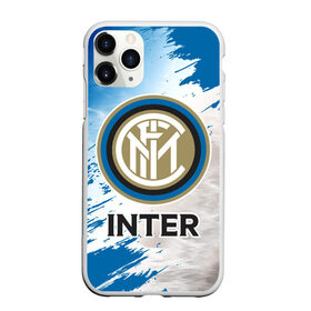 Чехол для iPhone 11 Pro матовый с принтом INTER / Интер , Силикон |  | club | footbal | inter | internazionale | logo | milan | знак | интер | интернационале | клуб | логотип | логотипы | милан | символ | символы | форма | футбол | футбольная | футбольный