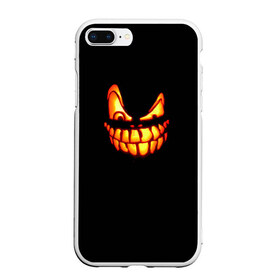 Чехол для iPhone 7Plus/8 Plus матовый с принтом Halloween , Силикон | Область печати: задняя сторона чехла, без боковых панелей | halloween | jack | lantern | pumpkin | светильник джека | хэллоуин