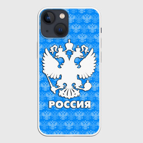 Чехол для iPhone 13 mini с принтом РОССИЯ ,  |  | герб | герб россии | орел | россия | русский | русь