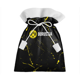 Подарочный 3D мешок с принтом BORUSSIA / Боруссия , 100% полиэстер | Размер: 29*39 см | borussia | club | dortmund | footbal | logo | боруссия | дортмунд | знак | клуб | логотип | логотипы | символ | символы | форма | футбол | футбольная | футбольный