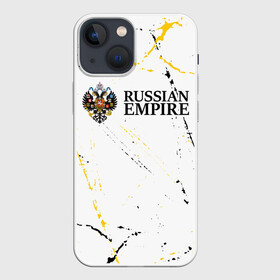 Чехол для iPhone 13 mini с принтом RUSSIAN EMPIRE ,  |  | empire | flag | russia | russian | герб | империи | империя | имперский | история | россии | российская | российский | российской | россия | русская | русский | символ | страна | страны | флаг