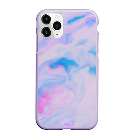 Чехол для iPhone 11 Pro Max матовый с принтом BluePink , Силикон |  | gradient | swirl | swirly | абстракция | акварель | без дизайна | волны | голубая | градиент | графика | краски | на каждый день | облака | омбре | разноцветные разводы | рисунок | розовая | розовый | софтовая