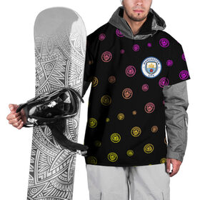 Накидка на куртку 3D с принтом MANCHESTER CITY Манчестер Сити , 100% полиэстер |  | Тематика изображения на принте: 