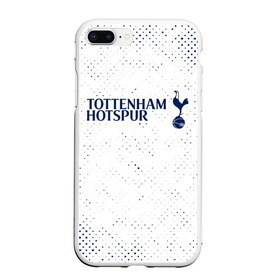 Чехол для iPhone 7Plus/8 Plus матовый с принтом TOTTENHAM HOTSPUR / Тоттенхэм , Силикон | Область печати: задняя сторона чехла, без боковых панелей | Тематика изображения на принте: club | footbal | hotspur | logo | tottenham | знак | клуб | логотип | логотипы | символ | символы | тоттенхэм | форма | футбол | футбольная | футбольный | хотспур