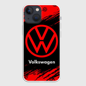 Чехол для iPhone 13 mini с принтом VOLKSWAGEN   Фольксваген ,  |  | auto | logo | moto | symbol | volkswagen | авто | автомобиль | гонки | знак | лого | логотип | логотипы | марка | машина | мото | символ | символы | фольксваген