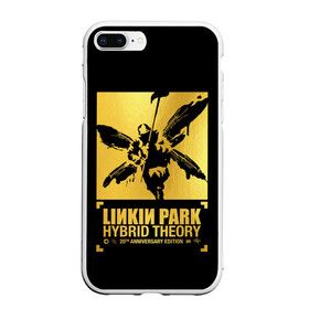 Чехол для iPhone 7Plus/8 Plus матовый с принтом Hybrid Theory 20th Anniversary , Силикон | Область печати: задняя сторона чехла, без боковых панелей | chester bennington | hybrid theory | linkin park | rock | беннингтон | линкин парк | рок | честер