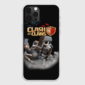 Чехол для iPhone 12 Pro Max с принтом Clash of Clans , Силикон |  | clash of clans | clash royale | game | supercell | детская | детям | игра | клаш оф кланс | клаш оф кленс | клеш оф кленс | клэш оф кланс | компьютерная игра | пекка