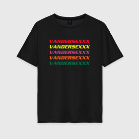 Женская футболка хлопок Oversize с принтом vandersexxx , 100% хлопок | свободный крой, круглый ворот, спущенный рукав, длина до линии бедер
 | eurotrip | flugegeheimen | евротур | евротур флюгегехаймен | флюгегехаймен