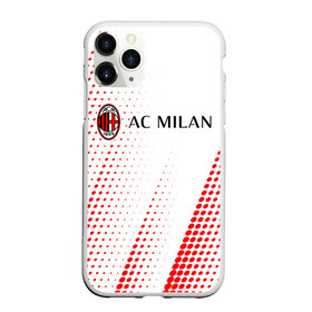 Чехол для iPhone 11 Pro Max матовый с принтом AC MILAN / МИЛАН , Силикон |  | ac | ac milan | acm | football | logo | milan | sport | клуб | лого | логотип | логотипы | милан | символ | символы | спорт | форма | футбол | футбольная | футбольный