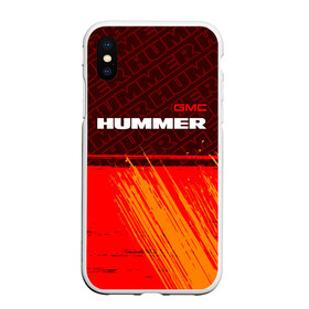 Чехол для iPhone XS Max матовый с принтом HUMMER Хаммер , Силикон | Область печати: задняя сторона чехла, без боковых панелей | Тематика изображения на принте: auto | gmc | humer | hummer | logo | moto | symbol | авто | автомобиль | гонки | знак | лого | логотип | логотипы | марка | машина | мото | символ | символы | хамер | хаммер