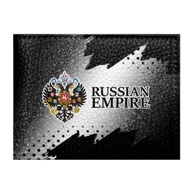 Обложка для студенческого билета с принтом RUSSIAN EMPIRE , натуральная кожа | Размер: 11*8 см; Печать на всей внешней стороне | empire | flag | russia | russian | герб | империи | империя | имперский | история | россии | российская | российский | российской | россия | русская | русский | символ | страна | страны | флаг