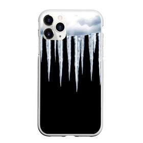 Чехол для iPhone 11 Pro Max матовый с принтом Сосульки во тьме , Силикон |  | Тематика изображения на принте: 