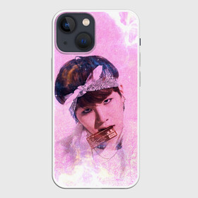 Чехол для iPhone 13 mini с принтом BTS ,  |  | bts | cute | jungkook | k pop | korean | rm | бойбенд | бтс | ви | джей хоуп | джонгук | кпоп | милый | сюга | чимин | чин