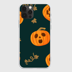 Чехол для iPhone 12 Pro Max с принтом Happy Halloween , Силикон |  | horror | страшный | ужасы | хеллоуин