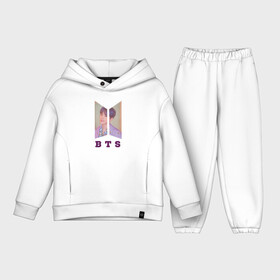 Детский костюм хлопок Oversize с принтом BTS ,  |  | bangtan boys | bangtan sonyeondan | beyond the scene | bt21 | bts | bulletproof boy scouts | chibi | j hope | jimin | jin | jungkook | k pop | kpop | rm | suga | v | ви | джей хоуп | джонгук | к поп | кпоп | сюга | чиби | чимин | чин