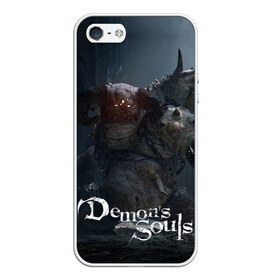 Чехол для iPhone 5/5S матовый с принтом Demons Souls , Силикон | Область печати: задняя сторона чехла, без боковых панелей | armor | dark souls | demons souls | dragon | fire | games | knight | namco bandai | nextgen | playstation 5 | praise the sun | ps5 | броня | восславь солнце | дарк соулс | демон соулс | дракон | игры | некстген | огонь | плейстейшен 5 | пс5 | рыцарь | тем