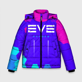 Зимняя куртка для мальчиков 3D с принтом EVE ECHOES ИВ ЭХО , ткань верха — 100% полиэстер; подклад — 100% полиэстер, утеплитель — 100% полиэстер | длина ниже бедра, удлиненная спинка, воротник стойка и отстегивающийся капюшон. Есть боковые карманы с листочкой на кнопках, утяжки по низу изделия и внутренний карман на молнии. 

Предусмотрены светоотражающий принт на спинке, радужный светоотражающий элемент на пуллере молнии и на резинке для утяжки | Тематика изображения на принте: echo | echoes | eve | game | games | logo | online | space | ев онлайн | ев эхо | еве | ив онлайн | ив эхо | игра | игры | космос | лого | логотип | логотипы | онлайн | символ | символы | эхо | эхос