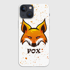 Чехол для iPhone 13 mini с принтом FOX ,  |  | animals | fox | foxes | foxy | ginger | животные | лис | лиса | лисенок | лисий | лисица | лисицы | лисичка | лисички | лисы | лисята | оранжевый