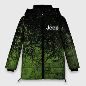 Женская зимняя куртка 3D с принтом JEEP Джип , верх — 100% полиэстер; подкладка — 100% полиэстер; утеплитель — 100% полиэстер | длина ниже бедра, силуэт Оверсайз. Есть воротник-стойка, отстегивающийся капюшон и ветрозащитная планка. 

Боковые карманы с листочкой на кнопках и внутренний карман на молнии | auto | jeep | logo | moto | symbol | авто | автомобиль | гонки | джип | знак | лого | логотип | логотипы | марка | машина | мото | символ | символы