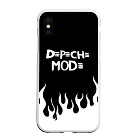 Чехол для iPhone XS Max матовый с принтом Depeche Mode , Силикон | Область печати: задняя сторона чехла, без боковых панелей | Тематика изображения на принте: depeche mode | альтернативный | вестник моды | депеш мод | дэйв гаан | индастриал | мартин гор | музыка | новая волна | рок | синти поп | электроник | энди флетчер