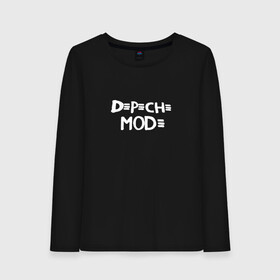 Женский лонгслив хлопок с принтом Depeche Mode , 100% хлопок |  | depeche mode | альтернативный | вестник моды | депеш мод | дэйв гаан | индастриал | мартин гор | музыка | новая волна | рок | синти поп | электроник | энди флетчер