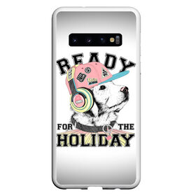 Чехол для Samsung Galaxy S10 с принтом Ready for the holiday , Силикон | Область печати: задняя сторона чехла, без боковых панелей | Тематика изображения на принте: 